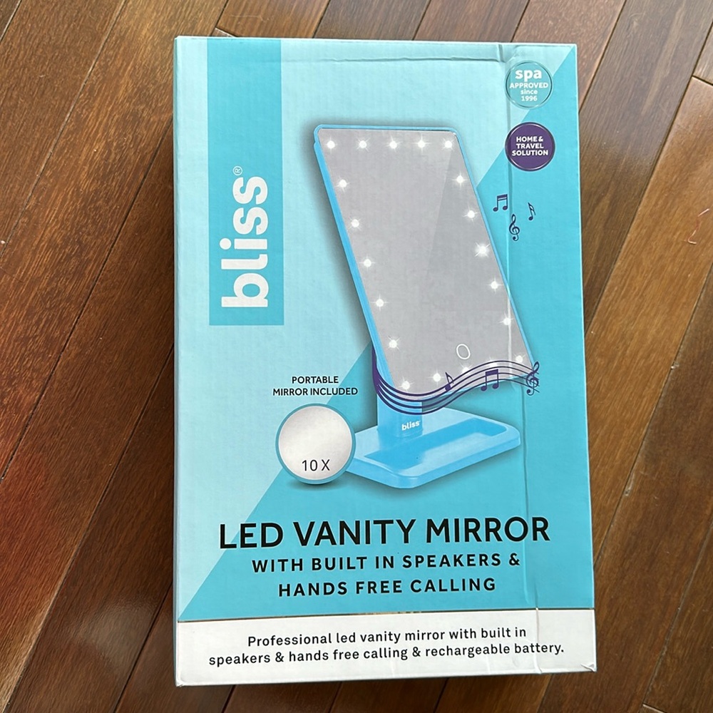 New in Box Bliss LED Vanity Mirror